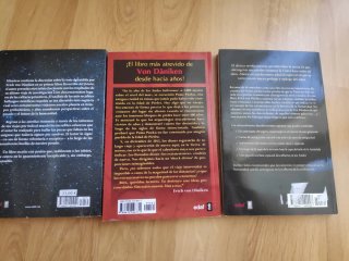 Pack 3 libros Erich von Däniken