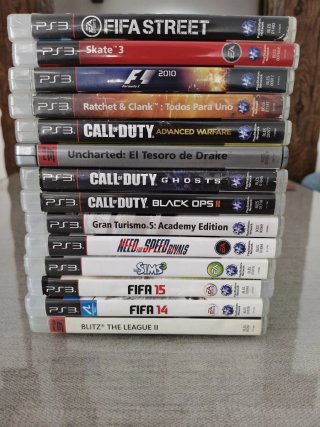 Lote 14 juegos Ps3