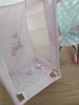 Lote Cuna, Carro y Oso Peluche