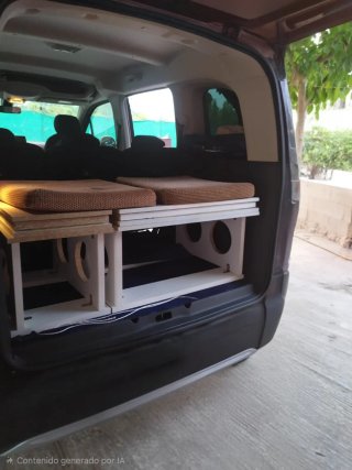 Mueble Camper Peugeot Rifter/Berlingo/Partner
