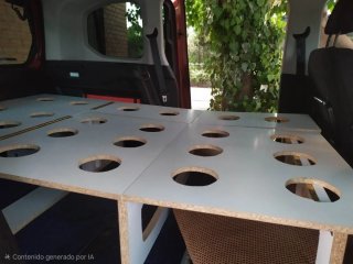 Mueble Camper Peugeot Rifter/Berlingo/Partner