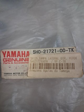 Tampa Lateral Yamaha SR 125