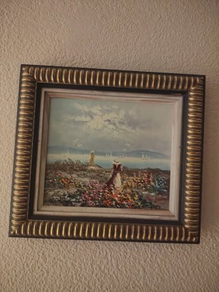 Cuadro decorativo paisaje marino