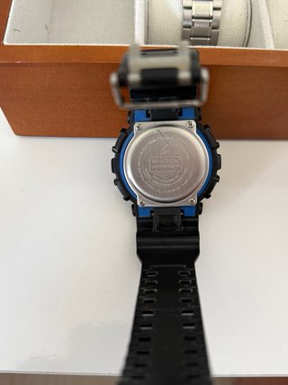 Reloj G-Shock Protection Negro y Azul