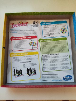 Juego Twister Hasbro Gaming, en alemán