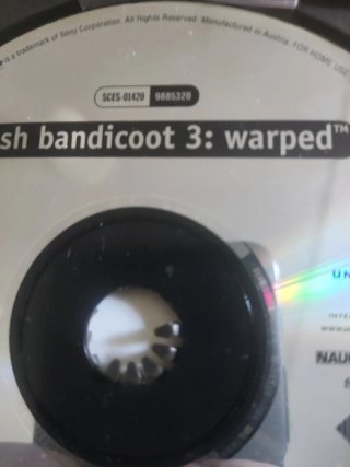 Crash Bandicoot 3 Warped PS1 PAL