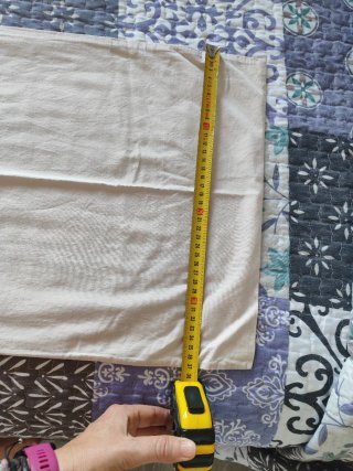 Juego 2 fundas almohada 100% algodón beige