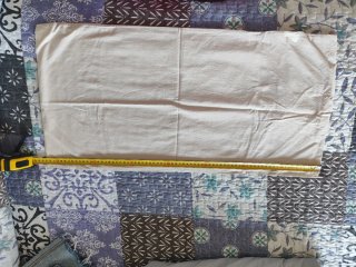Juego 2 fundas almohada 100% algodón beige