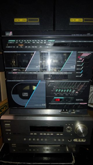 Equipo Musica Hifi Amstrad CDX-400