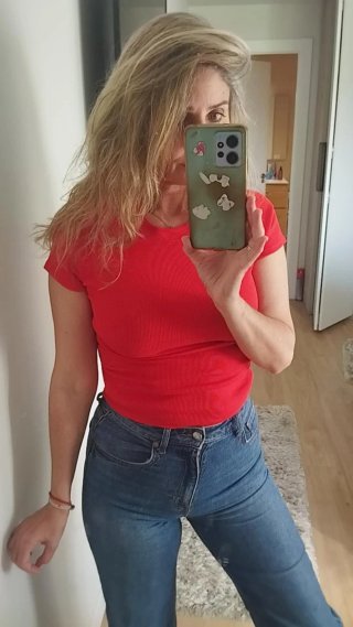 Camiseta Sezane Roja Talla S