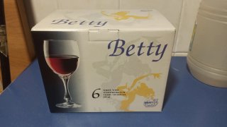 Set 6 Copas Cristal Bohemia Betty