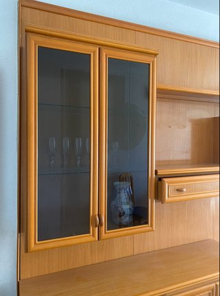 Mueble de salón modular madera