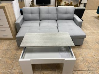 Sofá cama chaise longue y mesa elevable NUEVO