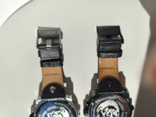 2 Orologi Diesel Nero e Argento