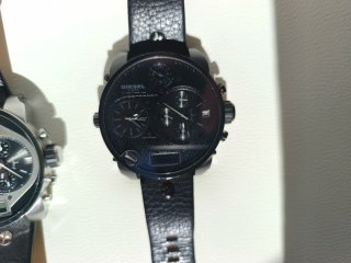 2 Orologi Diesel Nero e Argento
