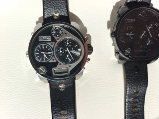 2 Orologi Diesel Nero e Argento