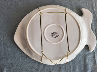Prato Cerâmica Peixe
