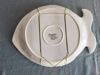 Prato Cerâmica Peixe