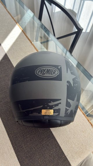 Casco Premier Vintage Cromado talla L