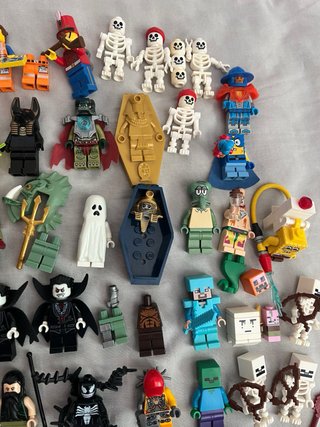 Lote LEGO Star Wars, Marvel, DC, Ninjago, etc