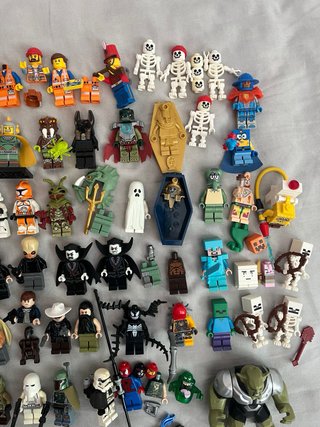 Lote LEGO Star Wars, Marvel, DC, Ninjago, etc