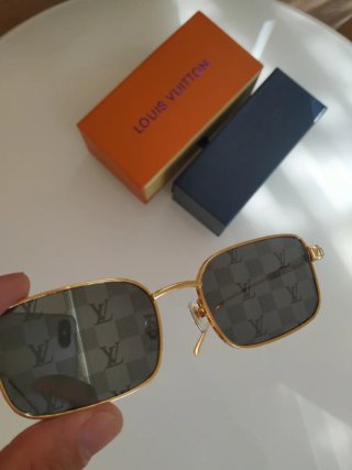 Gafas Louis Vuitton Doradas y Grises
