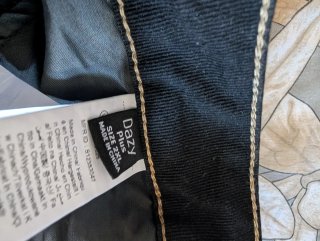 Shorts vaqueros Shein Dazy Plus negros