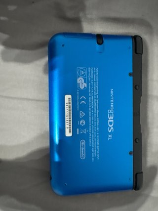 Nintendo 3DS XL Azul + Cargador, Estuche y Juegos