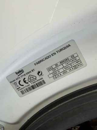 Lavadora y Secadora Beko 7kg
