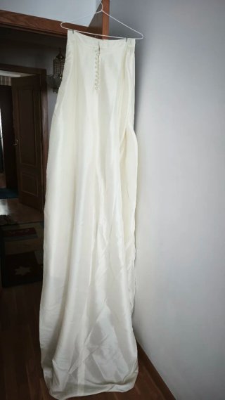 Vestido Novia + Chal/Velo + Sandalias