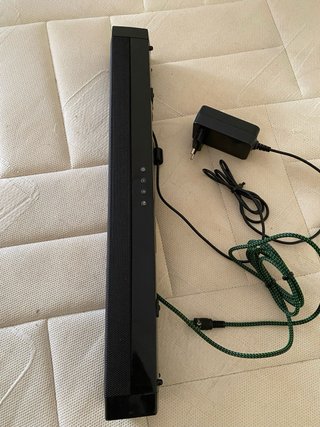 Barra de Sonido HIGH ONE Negra y Verde
