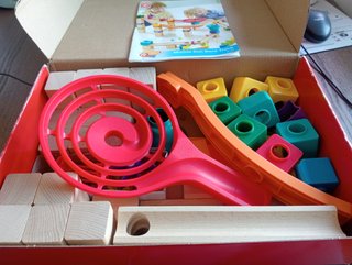 Pista de Canicas Hape Marble Run 81 Peças