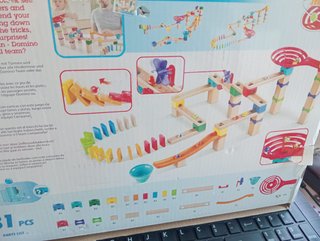 Pista de Canicas Hape Marble Run 81 Peças