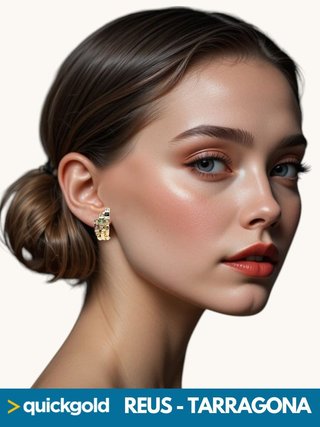 035-04-00646  PENDIENTES ORO 18K CIRCONITAS