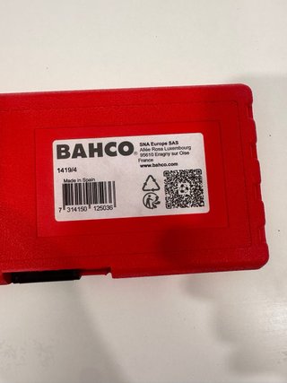 Juego extractores tornillos BAHCO