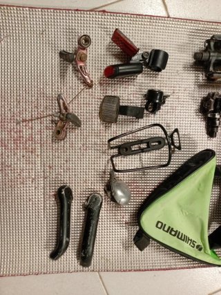 Lote componentes bicicleta Shimano