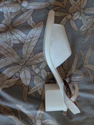 Sandalias Shein Blancas 41 nuevas con plataforma