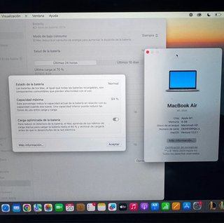 MacBook Air M1 Plata/Gris Espacial