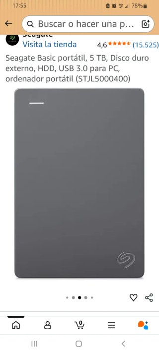 Disco Duro Externo 5TB