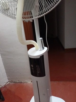 Ventilador Klindo Humidificador Blanco