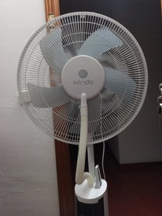 Ventilador Klindo Humidificador Blanco