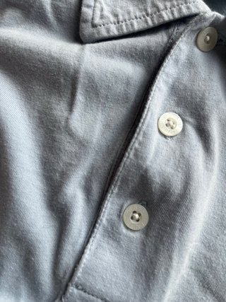 Polo Yves Saint Laurent azul claro