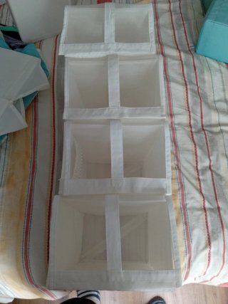 Cajas organizadoras de tela Ikea