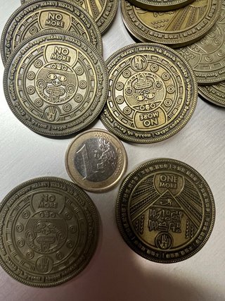 35 monedas grandes 38mm