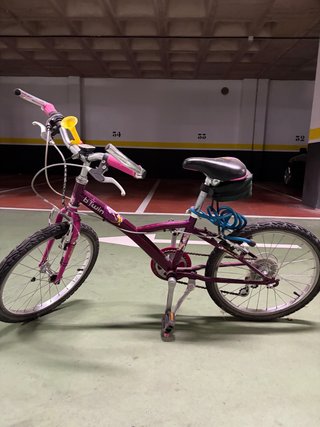 Bicicleta Decathlon B'Twin 20 Morada