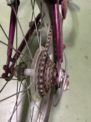 Bicicleta Decathlon B'Twin 20 Morada