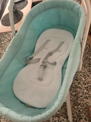 Cuna Moisés Bebé Azul