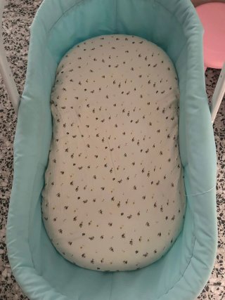 Cuna Moisés Bebé Azul