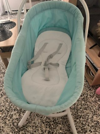 Cuna Moisés Bebé Azul