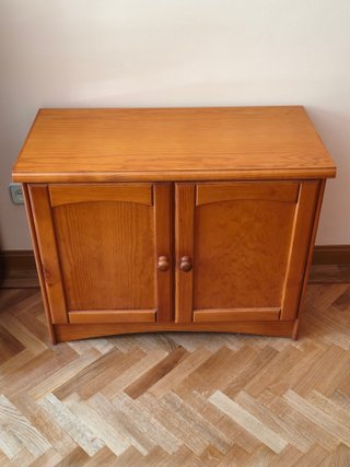 Mueble apilable pino macizo 5 piezas